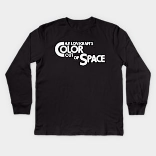 Color Out of Space Kids Long Sleeve T-Shirt